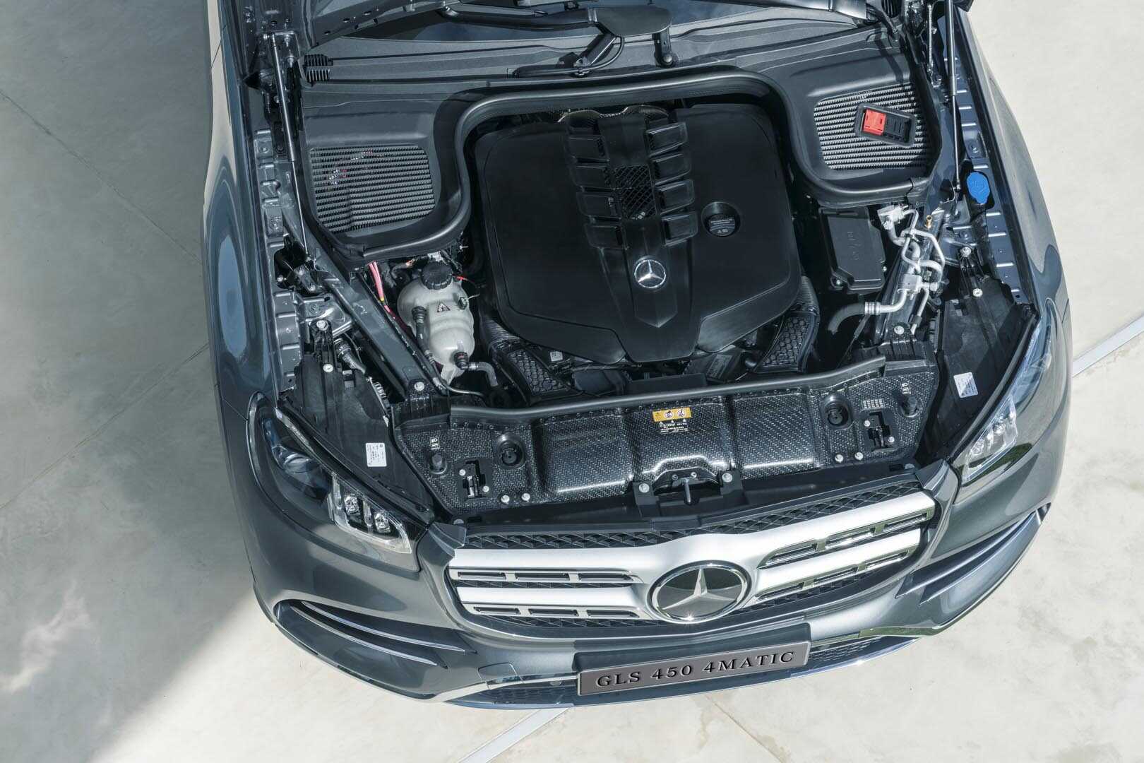 Tìm hiểu về ĐỘNG CƠ trang bị trên xe Mercedes GLS 450 4Matic