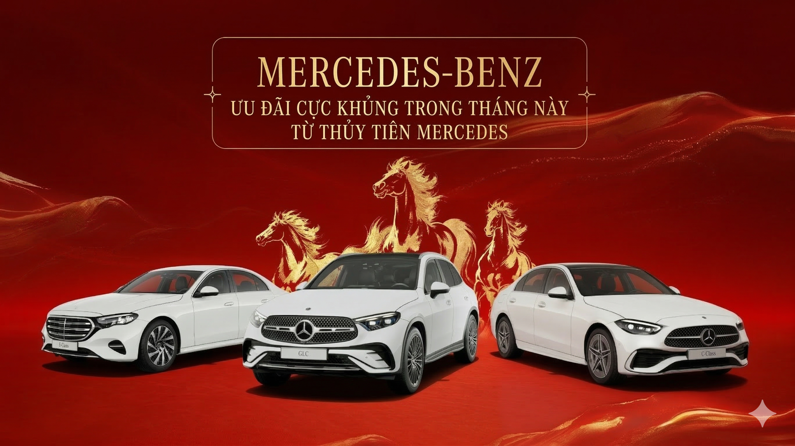 BẢNG GIÁ XE MERCEDES-BENZ MỚI NHẤT & ƯU ĐÃI MỚI NHẤT 2026